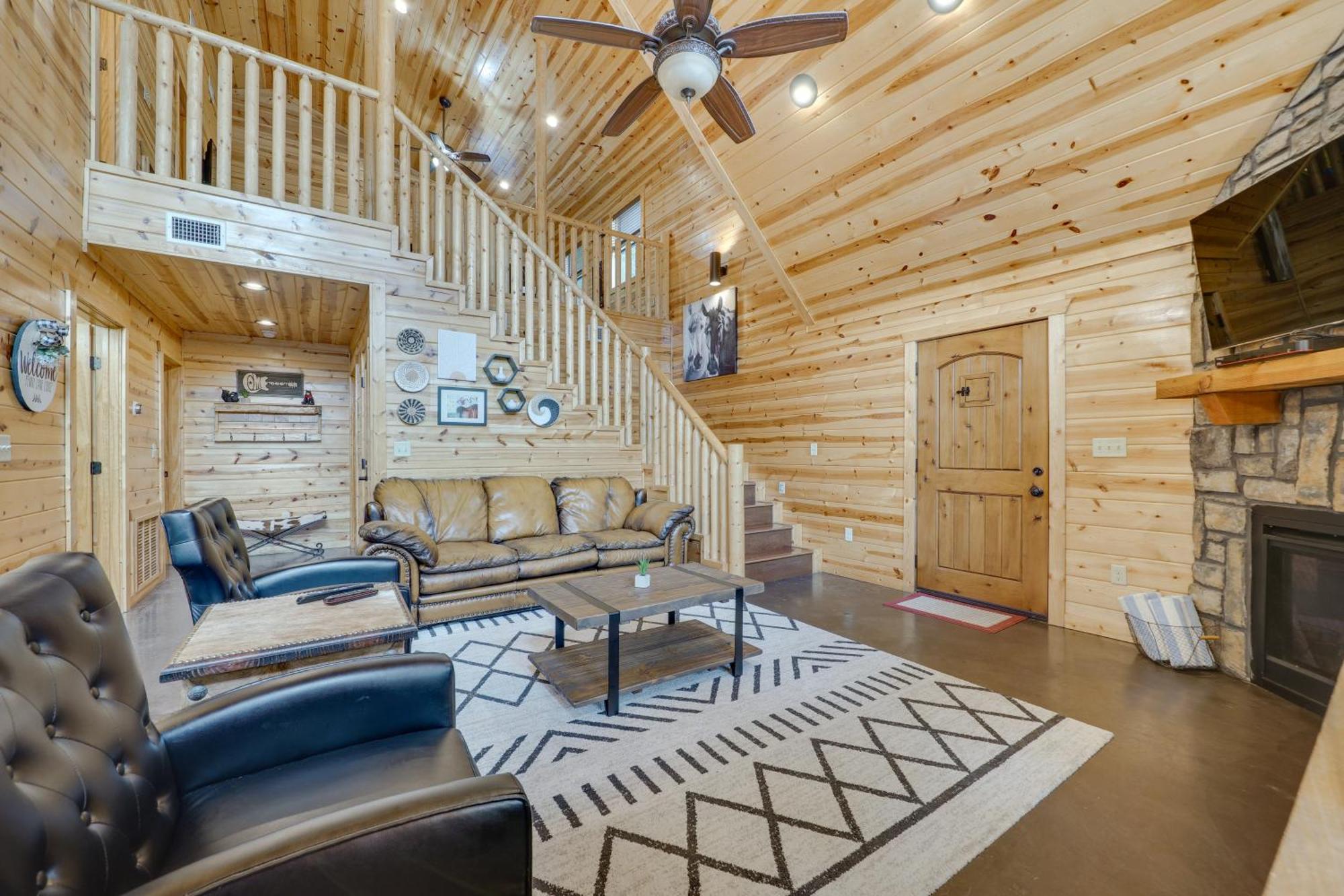 Penny Lane Lodge Broken Bow Cabin Less Than 6 Mi To Lake Экстерьер фото