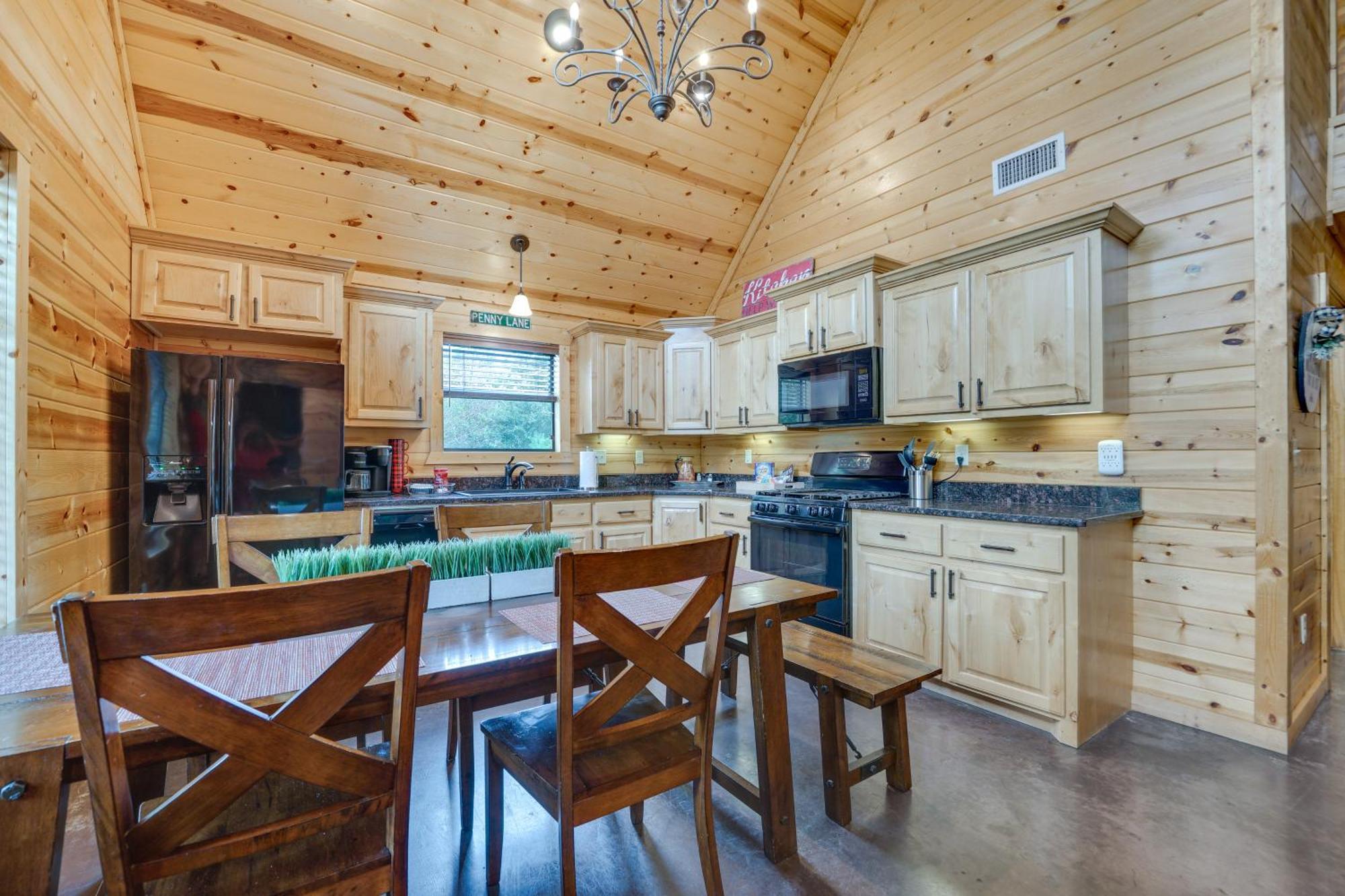 Penny Lane Lodge Broken Bow Cabin Less Than 6 Mi To Lake Экстерьер фото