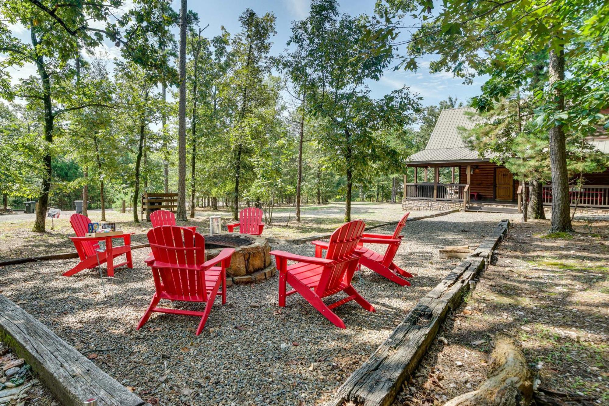 Penny Lane Lodge Broken Bow Cabin Less Than 6 Mi To Lake Экстерьер фото